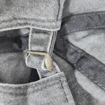 Rae Dunn  USA Gray Distressed Baseball Cap One Size Black USA Embroidered Hat Photo 4