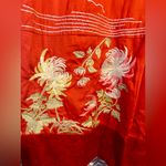 Anthropologie  / Floreat | Cotton Embroidered Cap Sleeve Crane Dress, Sz 4 Photo 1