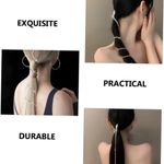 Boutique Diamond Snake Tiara Crystal Hair Crystal Tassel Hair Chain Photo 5