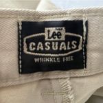 Lee ‎ Wrinkle Free Casuals Plain Front Pant Tapered Leg Photo 7