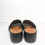 Gentle Souls  Judith Leather Black Slide Sandals Wedges Size 8 Women’s Photo 2