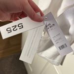 525 America  Women's White Sweater Multi-Way Halter Top Photo 9