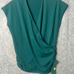 Halara  Woman Size Small New Short Sleeve Wrap Blouse Photo 0