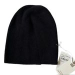 Good American NEW  Unisex Good Knit beanie in black One size Photo 0
