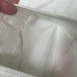 Bandolino Linen Blend White Cropped Pants Women's Size 12 Coastal Breathable Photo 8