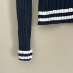 BDG Urban Outfitters Ribbed Knit Zip Up Jacket Sz S Photo 5