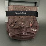 SHASHI Star Regular Toe Black Coffee Barre Pilates Yoga Full Grip Socks Size M Brown Size M Photo 2