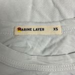 Marine layer Light Blue Green Crewneck T Shirt XS Short Sleeve Cotton Modal Photo 6
