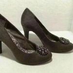 Rocket Dog Woman’s Size 8.5 Brown/Bronze with Beaded Embellishment Satin… Brown Photo 1