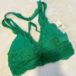 Aerie NWT Fa La Lace Padded Bralette in Green Alpine - Size: Small Photo 7