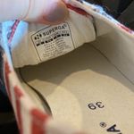 Superga  American flag lace up low cut sneakers Photo 5