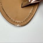 Charlotte Russe Women's Metallic Gold Tone Sandals Sz 8 Photo 5