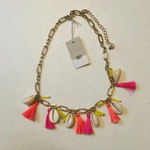 BP from Nordstrom Seashell Tassel Necklace NWT Photo 1