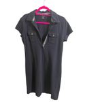 Lands' End Women Polo Dress Size M Short Sleeve Cotton Preppy Classic Academia Photo 2