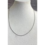 Vintage Milor Italy 925 Sterling Silver Snake Serpentine Chain 18” Necklace Photo 8