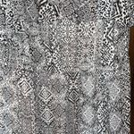 Torrid  Black & White Chiffon Maxi Dress Spaghetti Strap Size 1 Photo 1