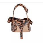 Marc Fisher  Leopard Patent Slingback Pumps Kitten Heel size 9 NWOT Photo 2