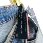 Hollister  Ultra High-Rise Dad Jean Medium Wash Ripped Wide Leg Jeans 00 24" NWT Photo 8