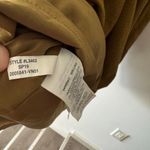 Madewell Texture & Thread Smocked Dress in Spiced Olive Photo 8