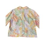 Ruby Rd Jacket Womens 12 Used Tropical Button Photo 5