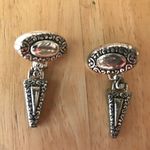 Handmade Boho Earrings One of a kind Ornate VTG Photo 1