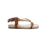 Banana Republic Espadrille Lace Up Sandal Cognac Sz 8.5 Photo 1