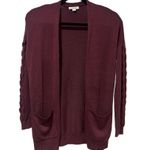 Garage Maroon Cardigan (XS) Photo 0