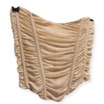 ZARA Ruched Bustier Corset Crop Top Medium Never Worn Photo 5