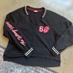 Anthropologie Pilcro  black Rolling Stones top small Photo 0