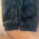 Black Knit Eyelet Photo 2