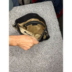 Michael Kors  Women's Black Leather Shoulder Bag Gold Hardware Casual Photo 8