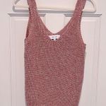 John + Jenn Peta Top Rainbow Prism Knit Tank Medium Multicolor Sweater Colorful Photo 1