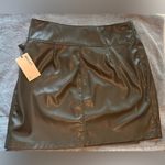 Bailey44 NWT Bailey 44 Sid Faux Leather Wrap Mini Skirt size XL Photo 5
