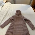 Women's Long Packable Puffer Jacket Pink Photo 1