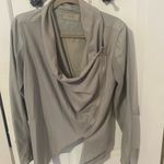 BLANK NYC COPY - asymmetrical gray leather cover up Photo 1