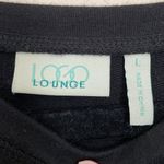 LOGO By Lori Goldstein LOGO Lori Goldstein Large Black Tunic Sweater Dress With Pockets Photo 1