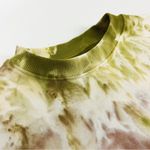 H&M NEW Hand-Dyed Cropped Relaxed-Fit Sweatshirt | Size M Photo 7