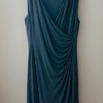 Anthropologie Maeve by Anthro. Heather Ruched Dress Gray XS Photo 8
