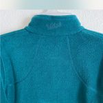 Woolrich  Teal Fleece Jacket with Red Trim Photo 6
