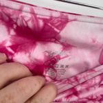 Gottez Peach Skin Collection Pink Tie Dye High Waist Athletic Shorts Size M Photo 4