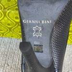 Gianni Bini  Black Heels Stiletto Platform peep toe buckle size 6 Photo 4