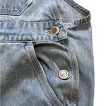 Y2K Vintage Route 66 denim overalls utility straight leg Medium Blue Photo 4