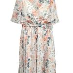 MissJophiel Ruffled Tea Length Pink Bridesmaid, Prom Dress, New with Tags Size 8 Photo 0