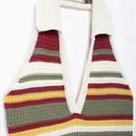 Crochet striped knit dress Photo 5