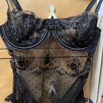 Victoria's Secret NWOT Victoria’s Secret Rose Bud Lace Bodysuit Photo 2