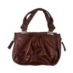 B Makowsky B. Makowsky Brown Leather Shoulder Bag Photo 0
