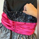 Xtraordinary Gray Pink Strapless Party Formal Mini Dress Size 11 Photo 5