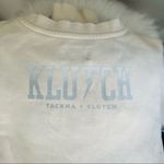 TACKMA THE GAME IS EVERYTHING CREW SWEATSHIRT, OFF WHITE, MEDIUM, UNISEX, NWOT White Photo 6