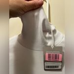Everlane NWT  supima micro rib white turtleneck XXS‎ Photo 7