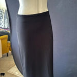 Bisou Bisou NWT bisoi- bisou Michele bohbot black maxi skirt size 6 deadstock Photo 2